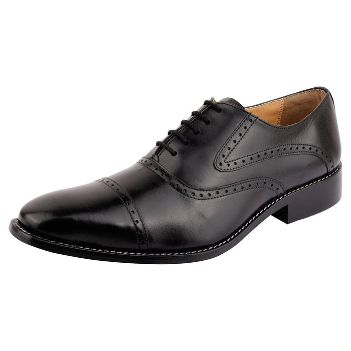 Suave Leather Oxford Style Dress Shoes