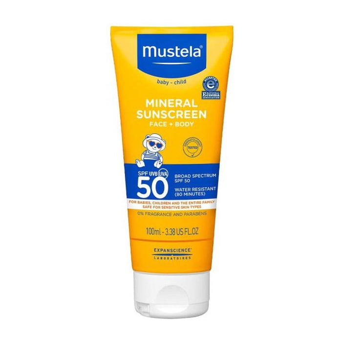 Cozy Farm - Mustela Mineral Sunscreen Spf 50 - 3.38 Fluid Ounce