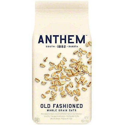 Anthem Oats Old-Fashioned Whole-Grain Oats - 40 Oz (Case of 6)