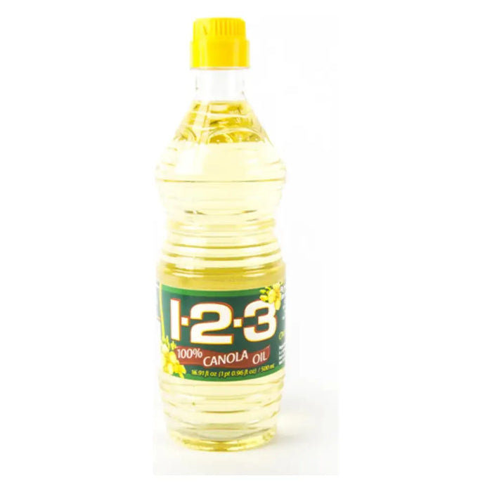 1-2-3 canola oil 1 L - Case - 12 Units