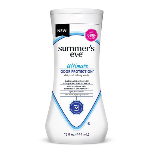 Summer's Eve Summer's Eve Daily Refreshing Wash, Odor Protection, Ultimate 15 Fl Oz Bath & Body