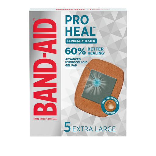 Band-Aid Band-Aid Brand Pro Heal Bandages + Hydrocolloid Pads Extra Large Medical Tape & Bandages
