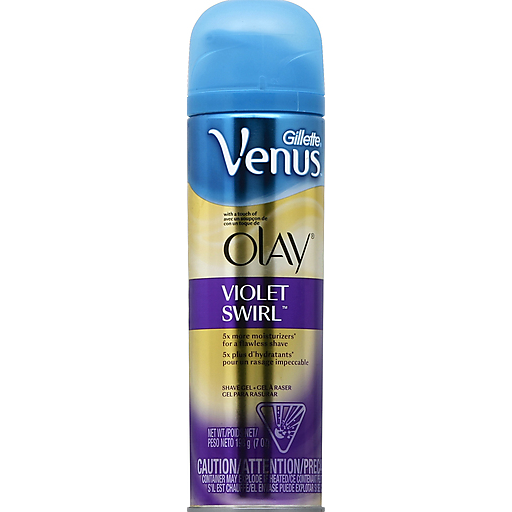 Gillette Gillette Venus Shave Gel, Violet Swirl Shaving Cream Cornflower Blue