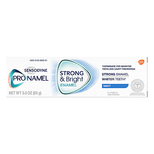 Sensodyne Sensodyne ProNamel Strong Bright Enamel Toothpaste For Sensitive Teeth Mint - 3 Oz Toothpaste
