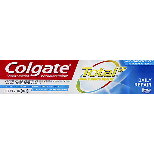 Colgate Colgate Total Toothpaste, Daily Repair, 5.1 Ounce Toothpaste