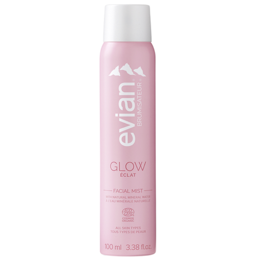 Evian Evian Facial Mist Glow 100ml Health & Beauty Gray