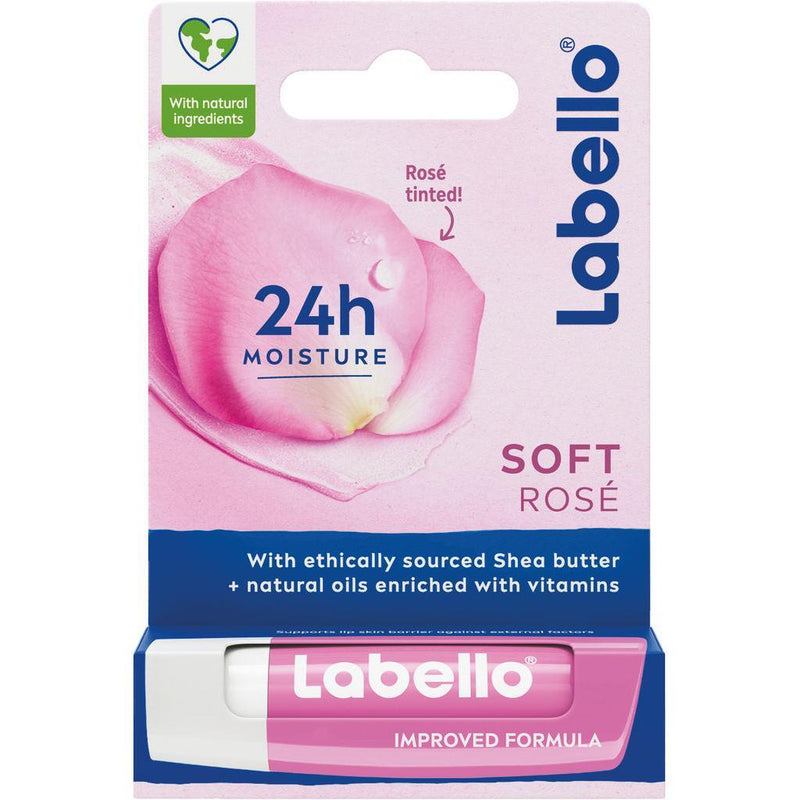 Labello Labello Soft Rose Tónovací Balzam Na Pery Vehicle Soft Tops