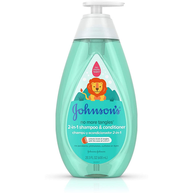 Johnson's Johnson's Baby No More Tangles, 2 In 1 Hair Shampoo And Conditioner, 13.6 Oz Shampoo White Smoke