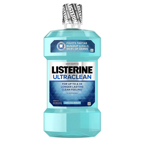 Listerine Listerine Mouthwash, Ultraclean Antiseptic, Arctic Mint Mouthwash