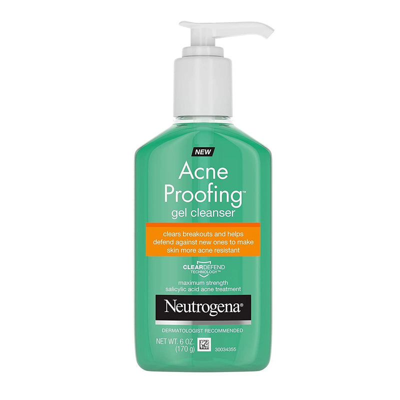 Neutrogena Neutrogena Acne Proofing Salicylic Acid Daily Facial Gel Cleanser - 170g Health & Beauty