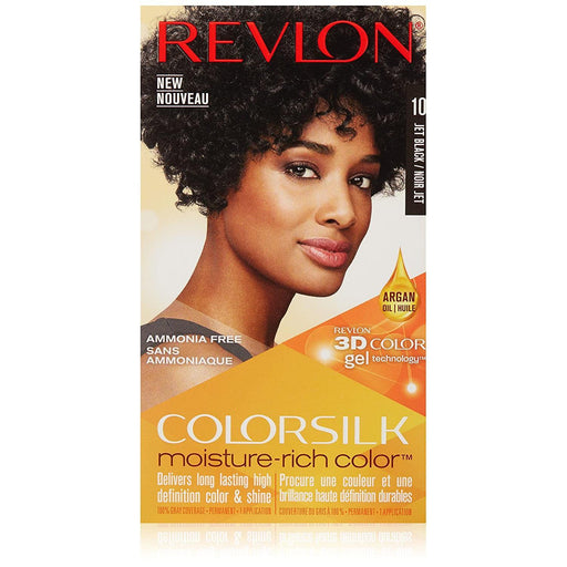 Revlon Revlon ColorSilk Moisture-Rich Color 10 Jet Black Hair Color