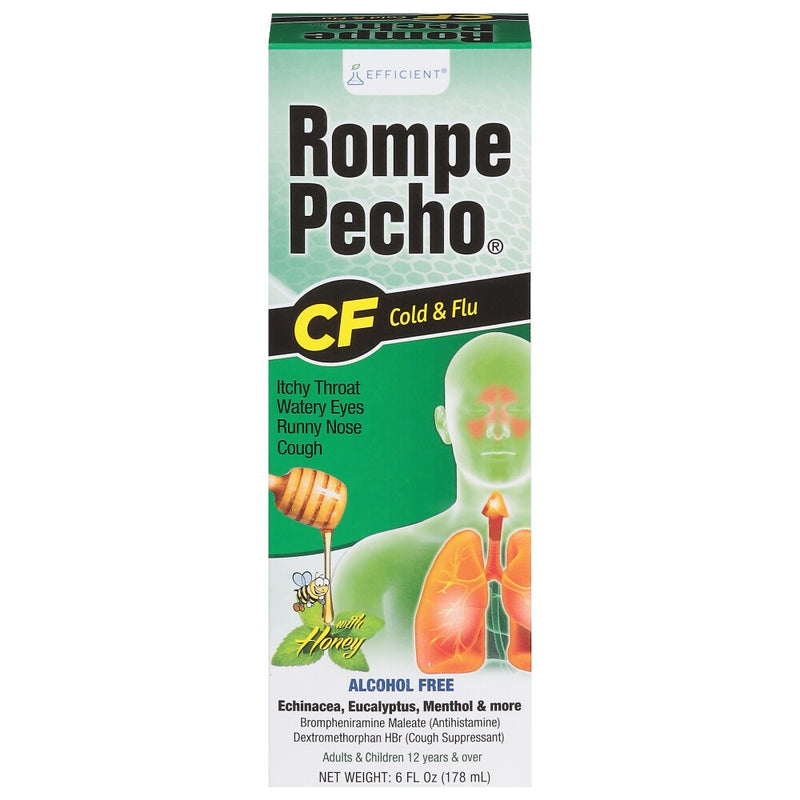 Rompe Pecho Rompe Pecho Cold & Flu 6 Fl Oz Health & Beauty