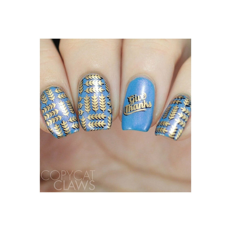 UberChic Beauty Give Thanks Stamping Plate