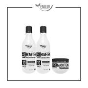 Emiliv Professional Emiliv Professional™ - PROHOMETEN HOME CARE KIT - (Shampoo 500 ml / 16.9 fl. oz., Conditioner 500 ml / 16.9 fl. oz. and Mask 300 ml / 10.14 fl. oz.) Home Care