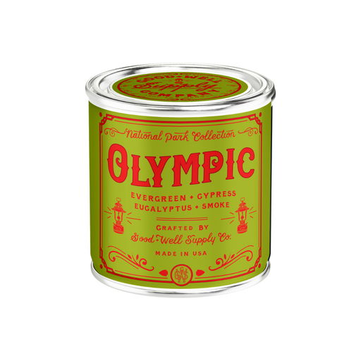 Good & Well Supply Co Olympic National Park Candle Candles