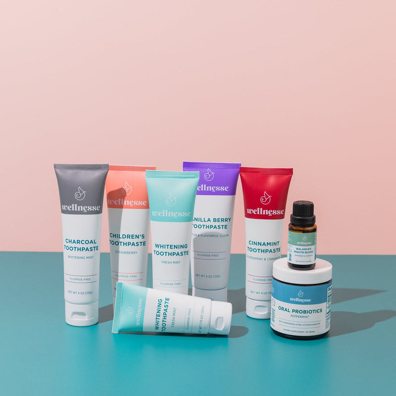 Wellnesse Charcoal Toothpaste Oral Care
