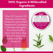 COLEHERBALS 16 - Dr. Cole's Organic Skin Repair Herbal Balm Herbal