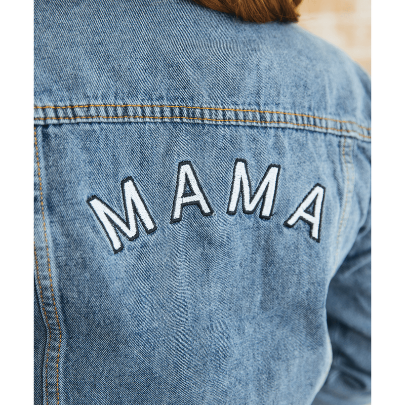 Sunflower Motherhood Blue Denim Mama Jacket Clothing