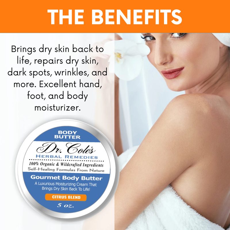 COLEHERBALS 41 - Dr. Cole's Gourmet Body Butter - CITRUS BLEND