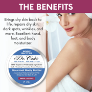 COLEHERBALS 34 - Dr. Cole's Gourmet Body Butter - AMBER LAVENDER Herbal