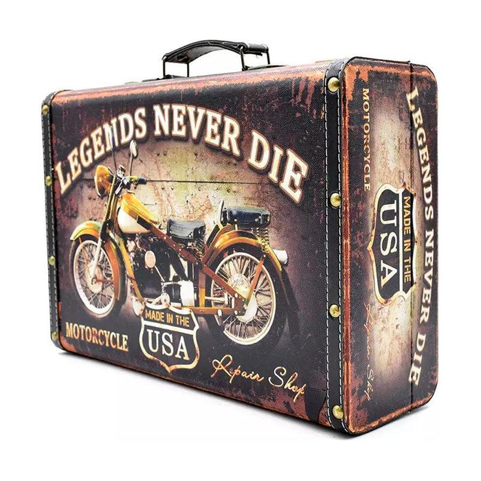 Vintage Design Professional Barber Case (Legends Never Die)