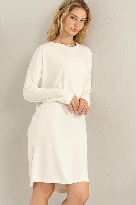 Class and Charm Oversized Midi Dress