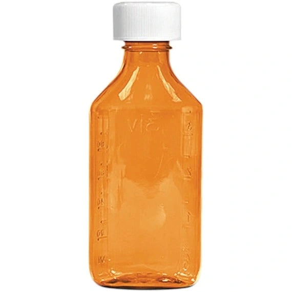 Cary Company Plastic Amber Bottle 12 Oz X 100 EA bottle