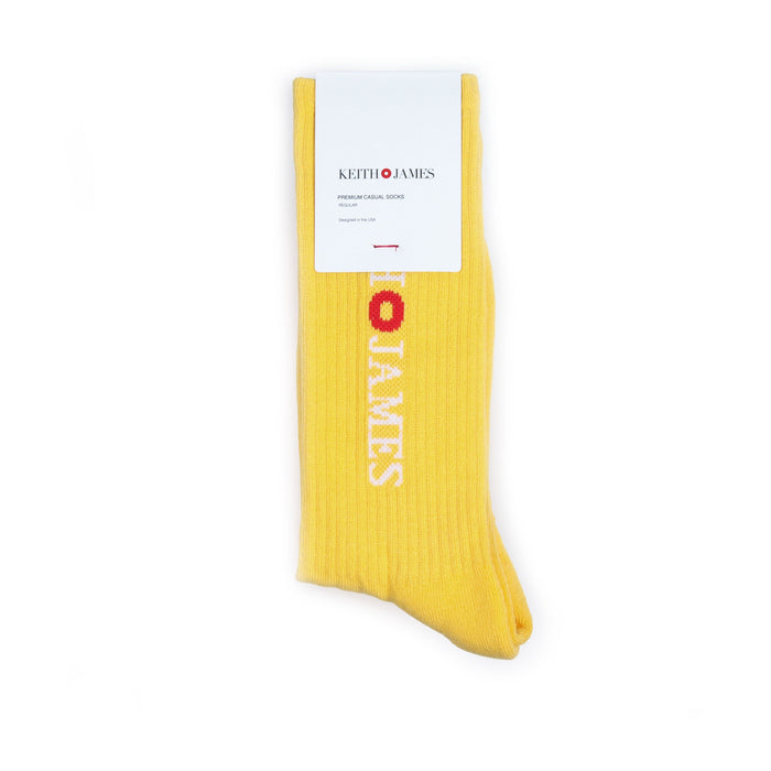 KJ Casual Socks (Yellow)