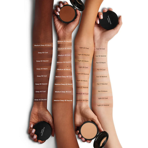 Nava Beauty bareMinerals BarePro 16HR Skin-Perfecting Powder Foundation Complexion White Smoke Fair 10 Cool,Fair 10 Neutral,Fair 10 Warm,Fair 15 Cool,Fair 15 Neutral,Fair 15 Warm,Light 20 Cool,Light 20 Neutral,Light 20 Warm,Light 22 Neutral,Light 22 Cool,Light 25 Cool,Light 25 Neutral,Light 25 Warm,Light 27 Neutral,Medium 30 Cool,Medium 30 Neutral,