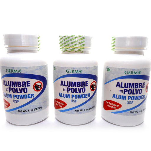 Germa Germa Alumbre En Polvo Alum Powder, 3 Oz Personal Care