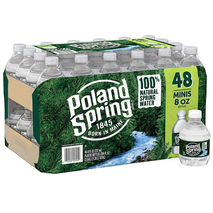 Poland Spring Poland Spring Water, Natural Water White Smoke