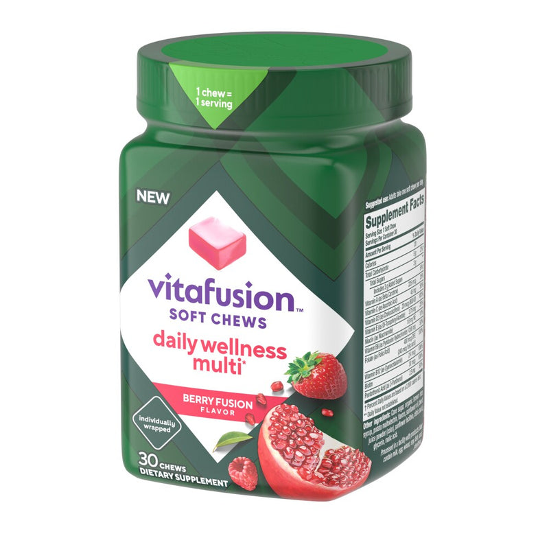 Vitafusion Vitafusion Daily Wellness Multi Berry Fusion -- 30 Soft Chews Vitamins & Supplements