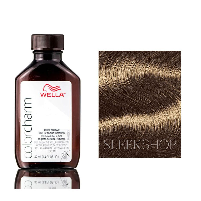 Wella Wella Color Charm Permanent Liquid Haircolor - 7NN Intense Medium Blonde Hair Color White Smoke