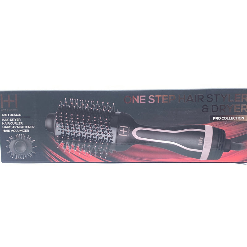 Hot & Hotter Hot & Hotter 05908 One Step Hair Styler Dryer Hair Dryers Dim Gray