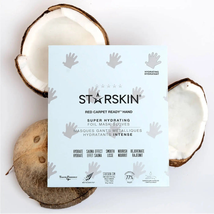 STARSKIN Red Carpet Ready Hand Super Hydrating Foil Mask Gloves