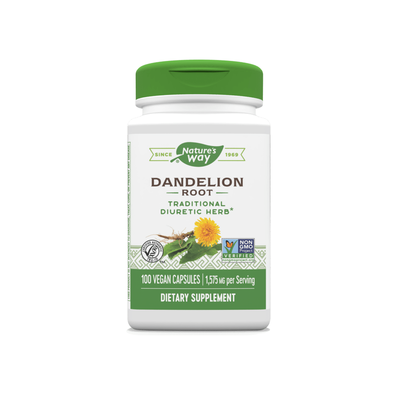 Nature's Way Nature's Way Dandelion Root, 1,575 Mg, Vegan Capsules Vitamins & Supplements