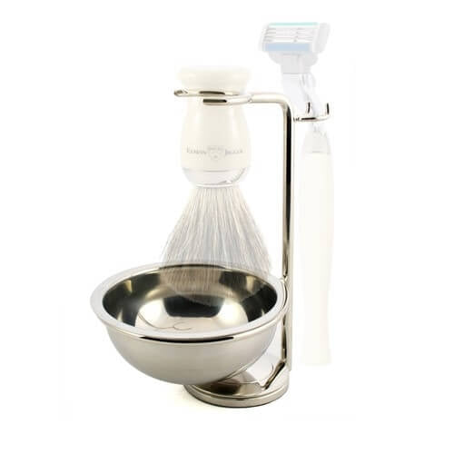 Edwin Jagger Edwin Jagger Nickel-Plated Shaving Brush and Razor Stand RHM8B Razor Stand