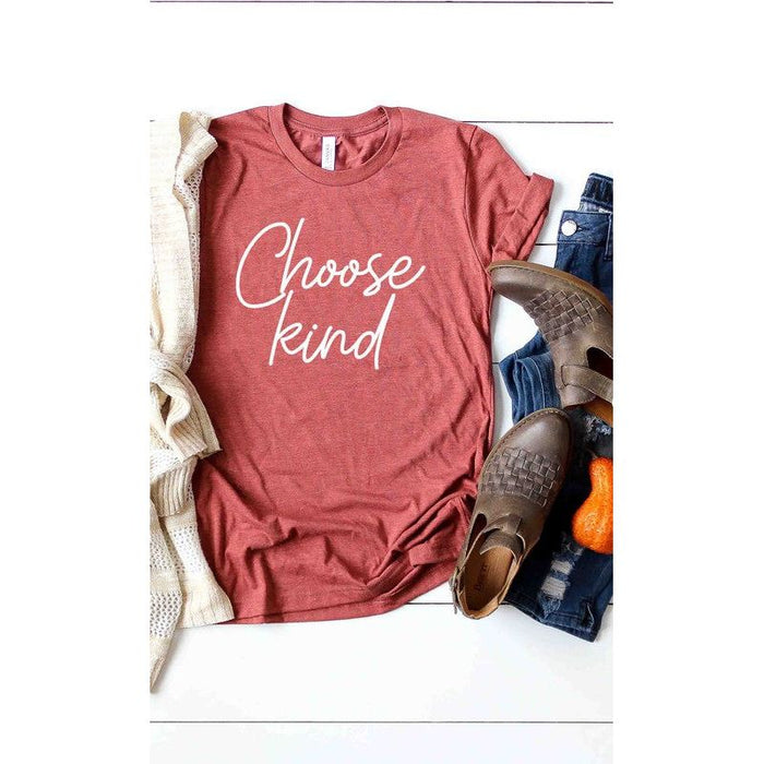 Choose Kind graphic tee PLUS