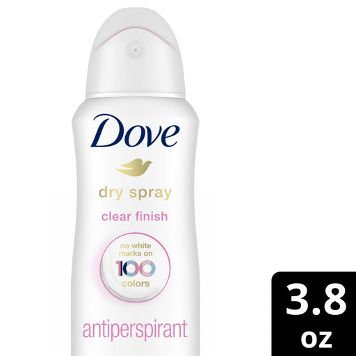 Dove Dove Advanced Care Dry Spray Invisible Clear Finish Antiperspirant Deodorant, 3.8 Oz Deodorant