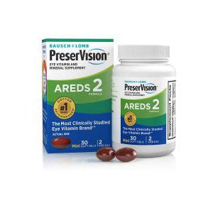 Bausch + Lomb Bausch + Lomb Preservision Areds 2 30 Mini SoftGels Eyes 03/2024 Vitamins & Supplements