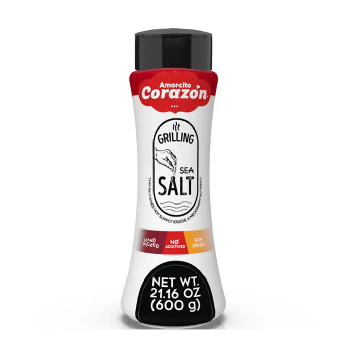 Amorcito Corazon Grilling Sea Salt 21.16 Oz - Case - 12 Units