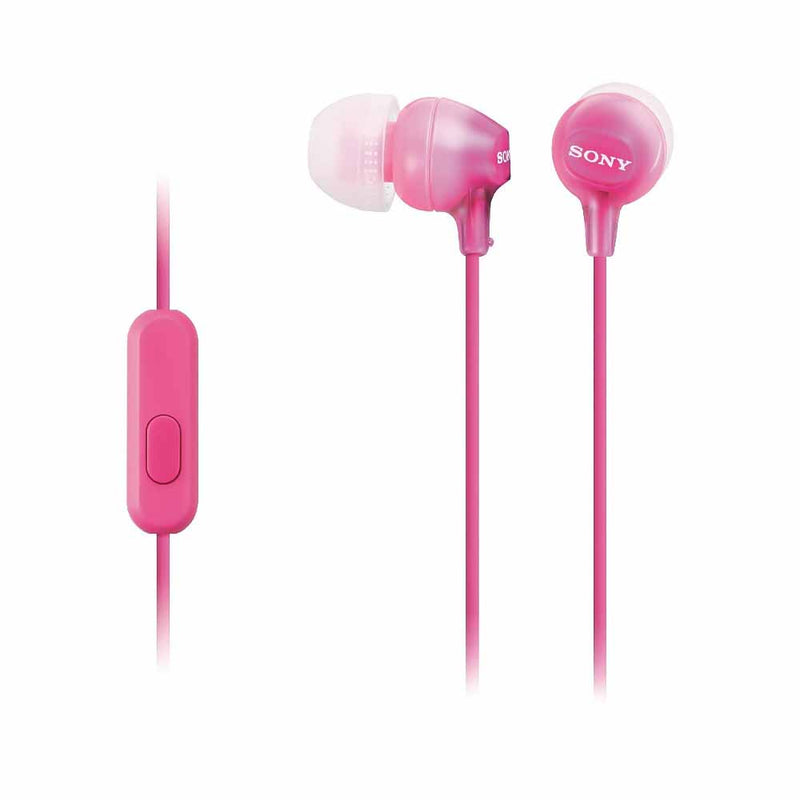 Sony Sony Auricular MDR-EX15AP - Rosa Headphones White Smoke