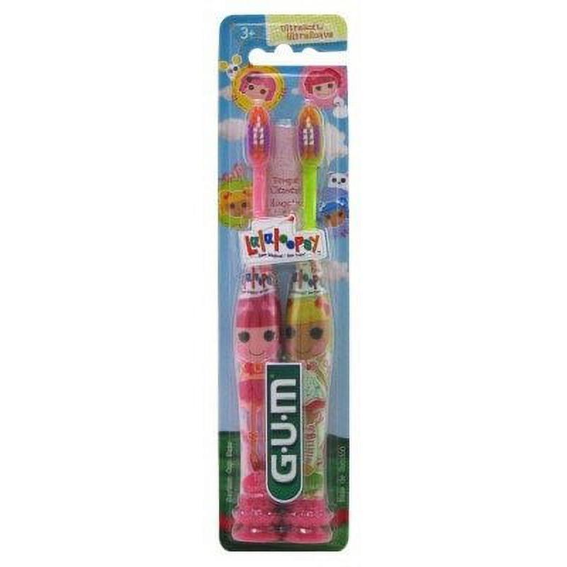 Butler Butler GUM Lalaloopsy Manual Toothbrush - Twin Pack Personal Care Rosy Brown