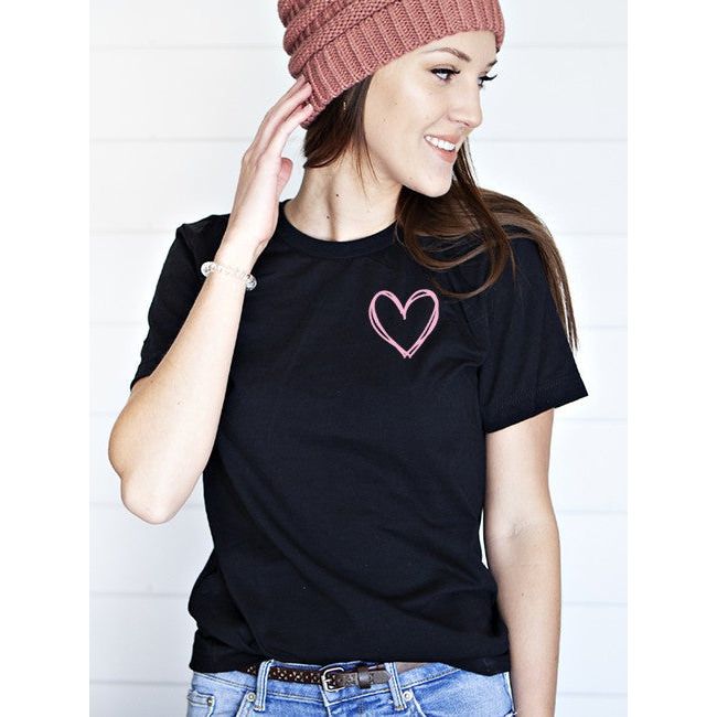 Heart Pocket Tee