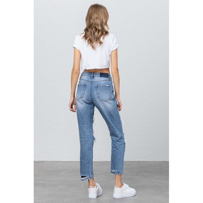 High Rise Mom Jeans