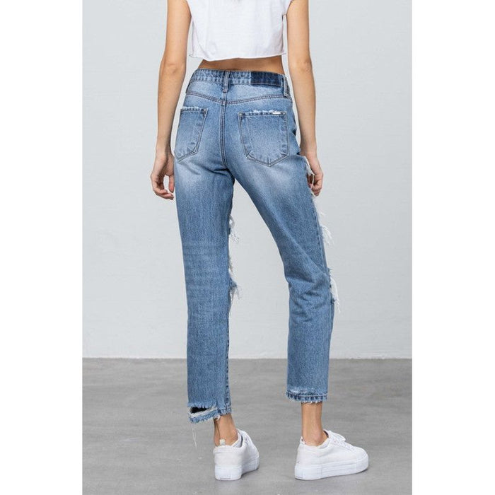 High Rise Mom Jeans