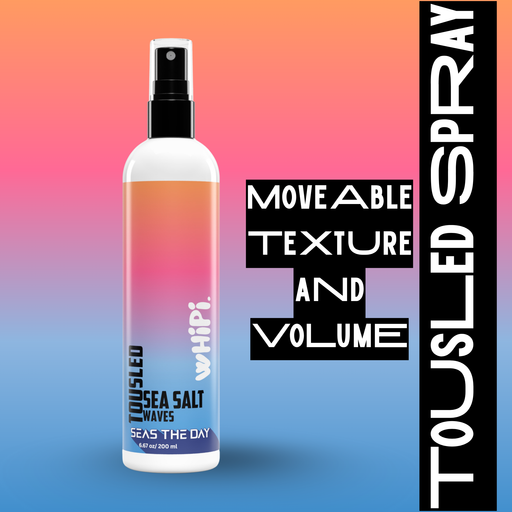 Whipi Co Seas The Day Touseled Sea Salt Spray Black 8 oz,1 oz