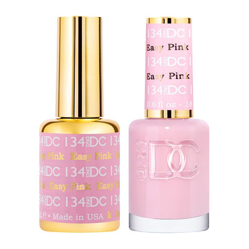 DND DC - Easy Pink #134 - DC Gel Duo 1.2oz