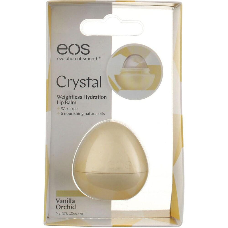 EOS EOS Crystal Weightless Hydration Lip Balm Sphere, Vanilla Orchid Lip Balms & Treatments White Smoke
