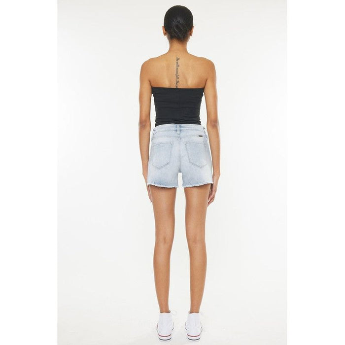 High Rise Denim Shorts Jeans